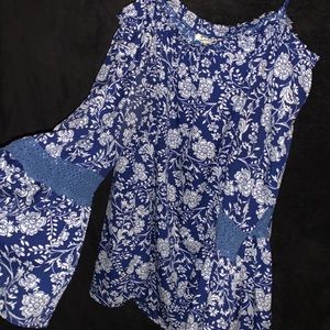 off the shoulder shirt.